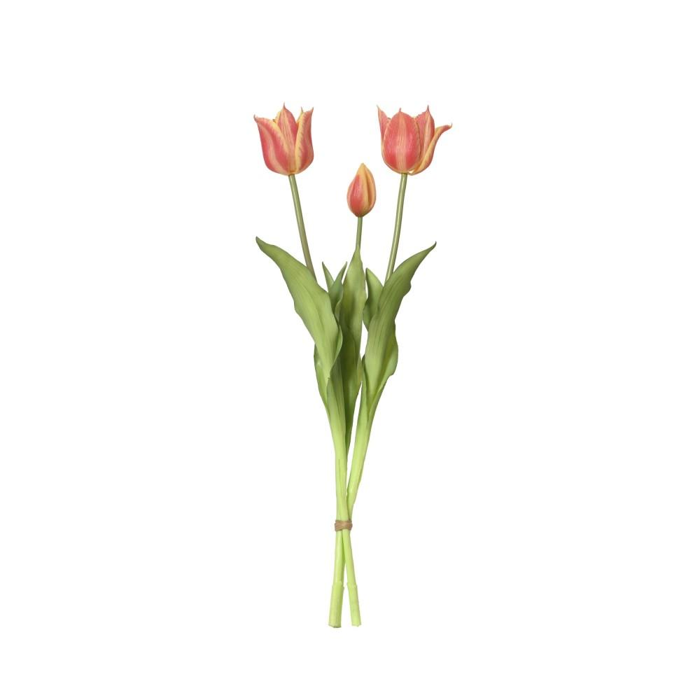 Tulipano Artificiale Peach per Decorazioni di Pasqua
