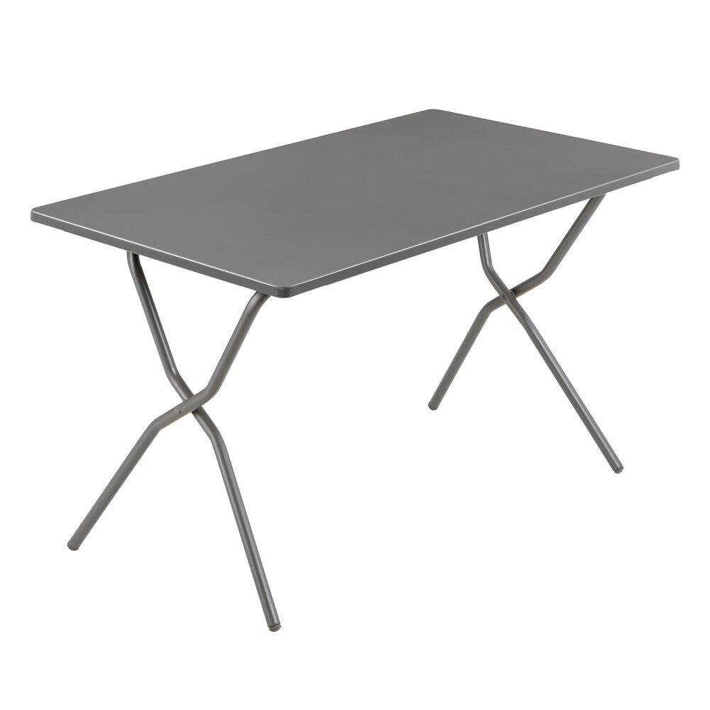 Set tavolo e 4 sedie Balcony titane Lafuma