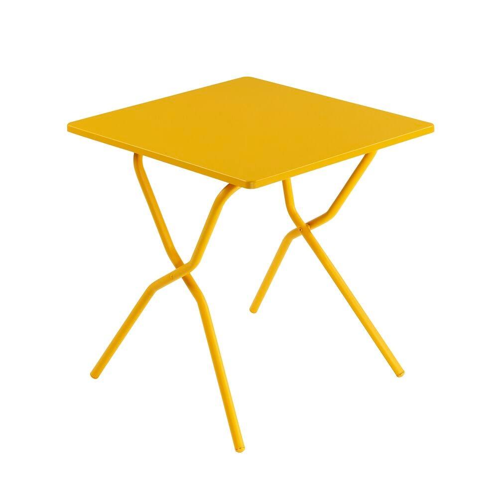 Set tavolo e 2 sedie Balcony colorblock miel Lafuma