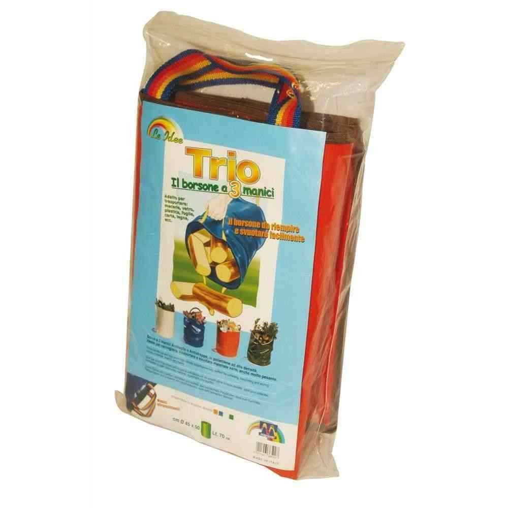 Sacco porta legna trio lt.70