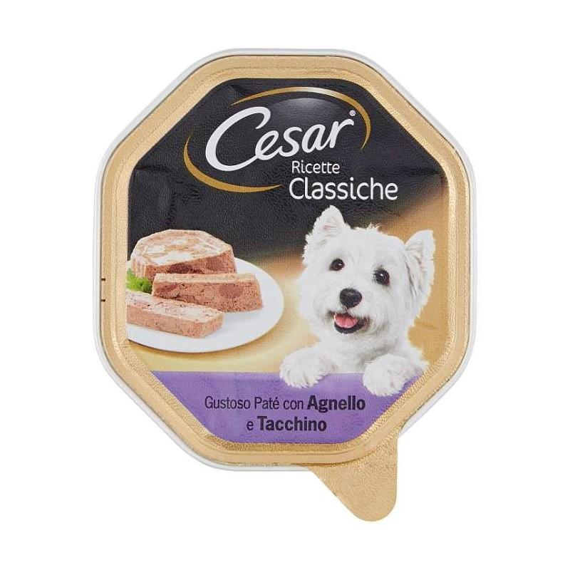 Cesar Ricette Classiche Paté con Agnello e Tacchino 150 g