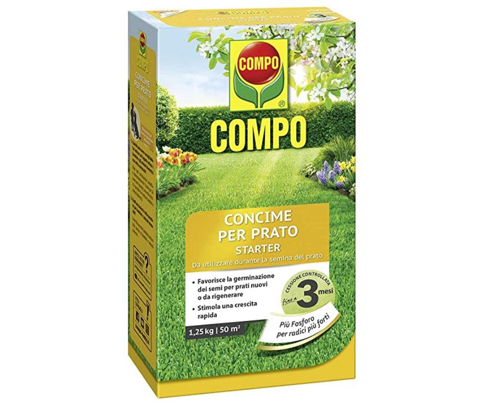 Concime per prato Starter 1,25 kg Compo