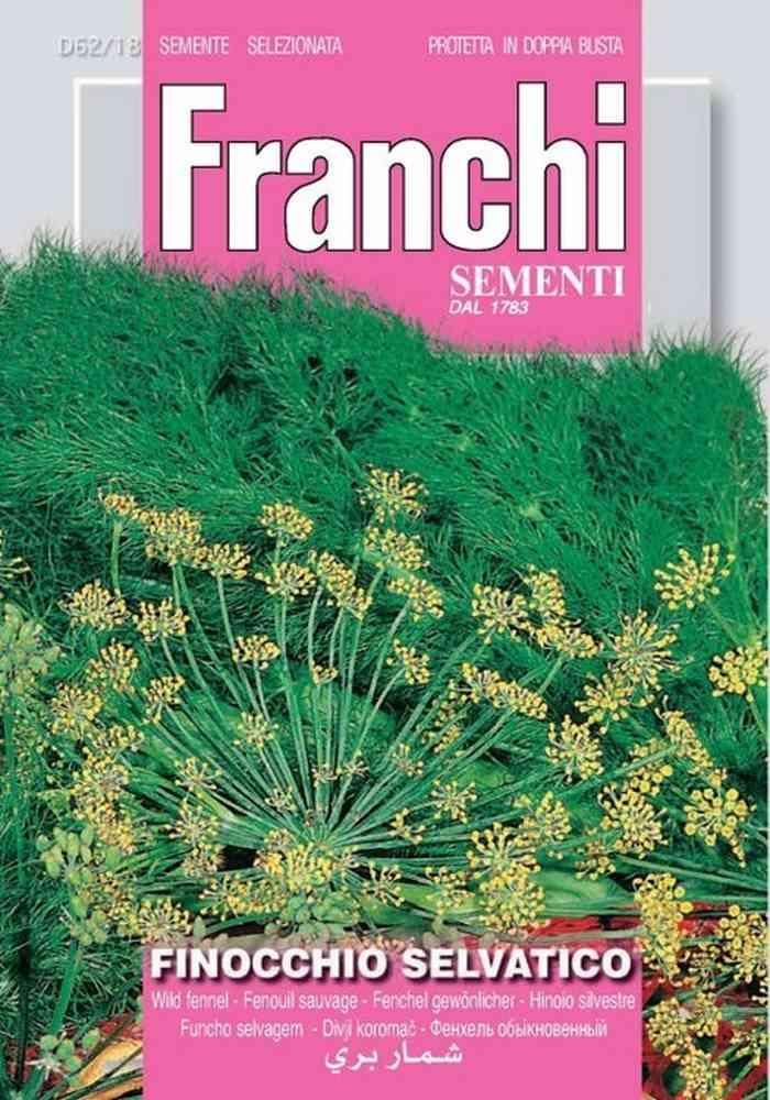 Finocchio selvatico Doppia Busta semi orto