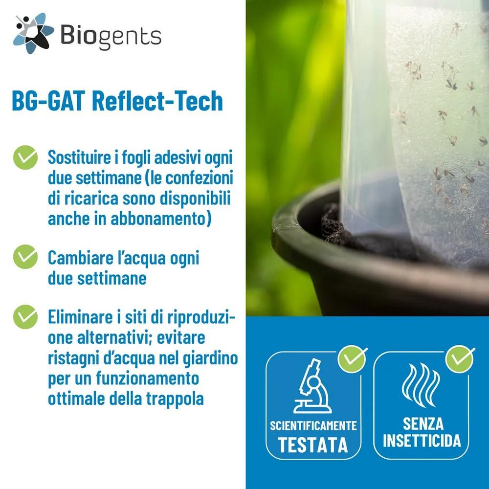 Set 2 BG-GAT - Trappole per zanzara tigre priva di insetticidi BIOGENTS