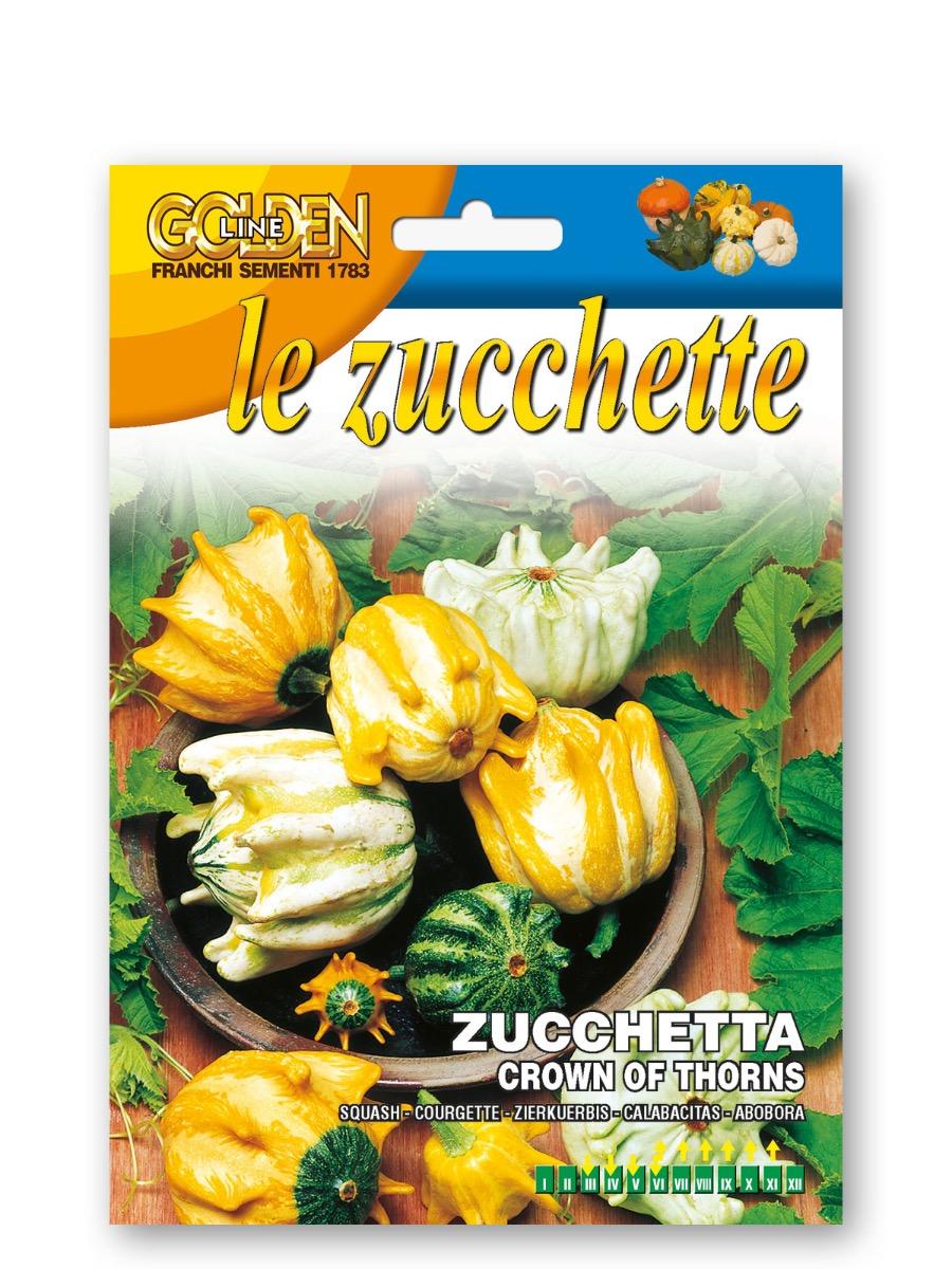 Zucchetta crown of thorns semi orto