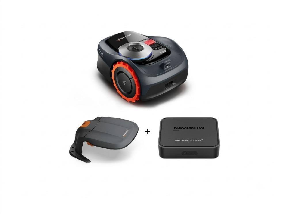 Navimow i108E Robot Tagliaerba GPS Senza Filo con AI (800 m²) + Modulo 4g + Garage inclusi