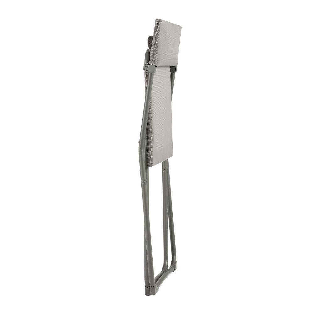 Set tavolo e 4 sedie Balcony titane Lafuma
