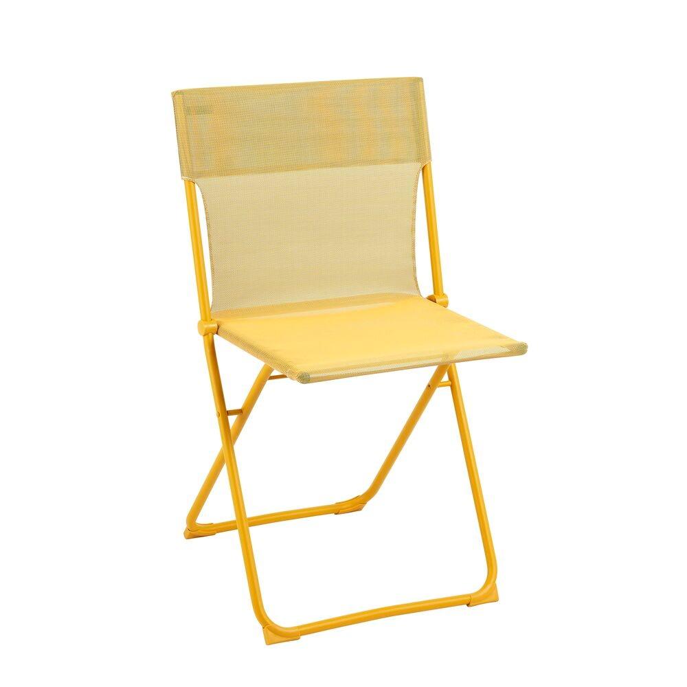 Set tavolo e 2 sedie Balcony colorblock miel Lafuma