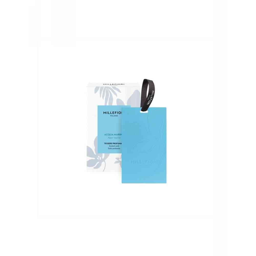 Set 3 Tessere Profumate Per Interni - Acqua Marina Millefiori