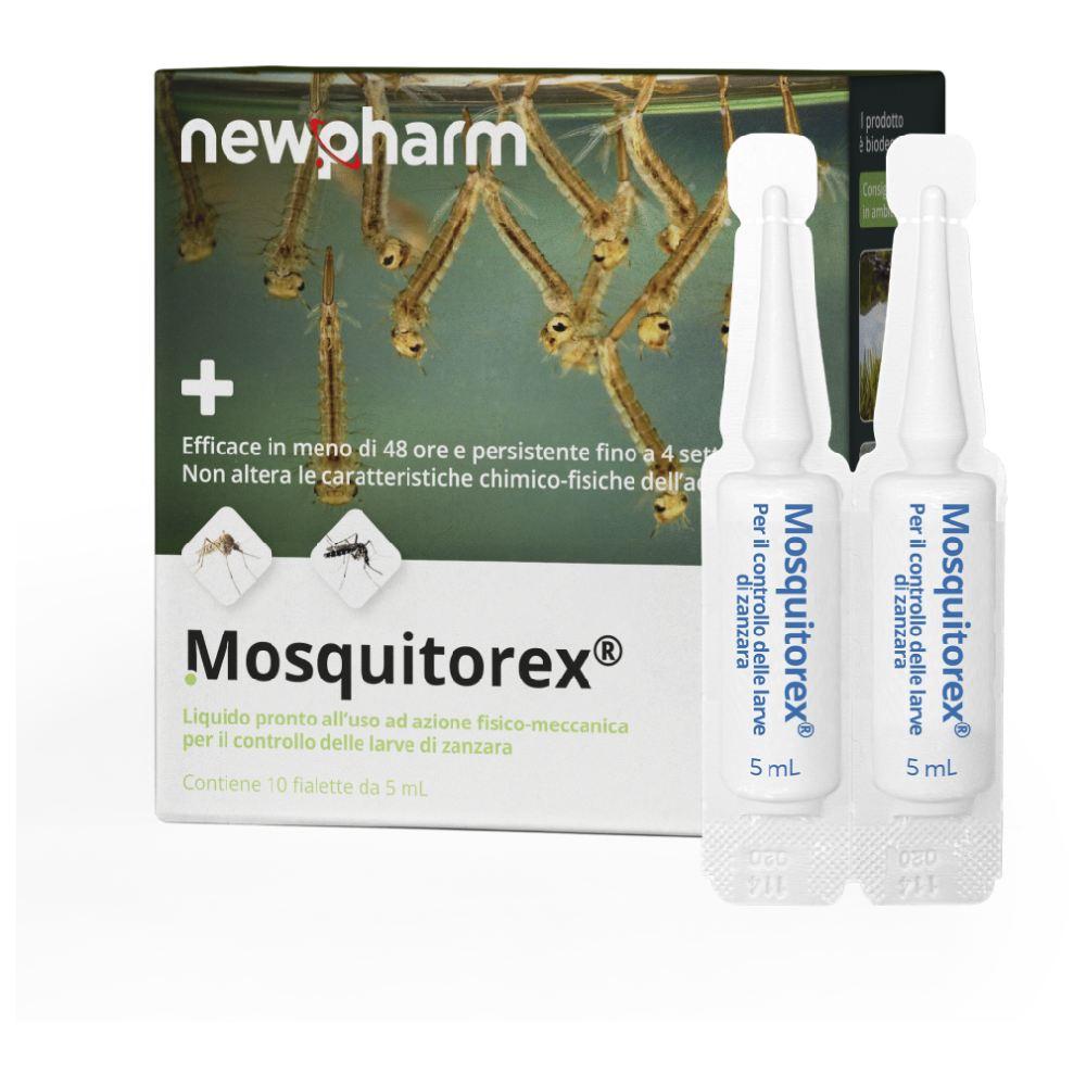 Mosquitorex: elimina le larve di zanzara in acque stagnanti NEWPHARM
