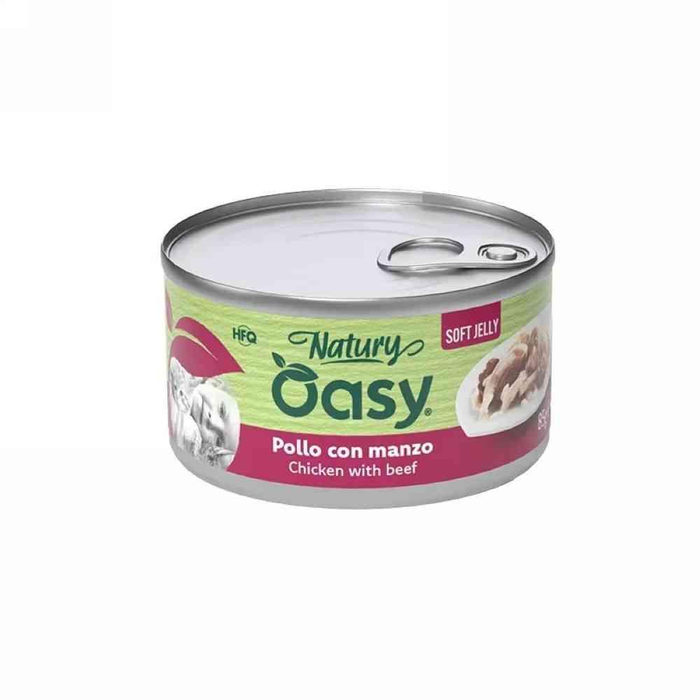 Cibo umido Gatti Adulti Wet Natury Pollo Manzo 150g
