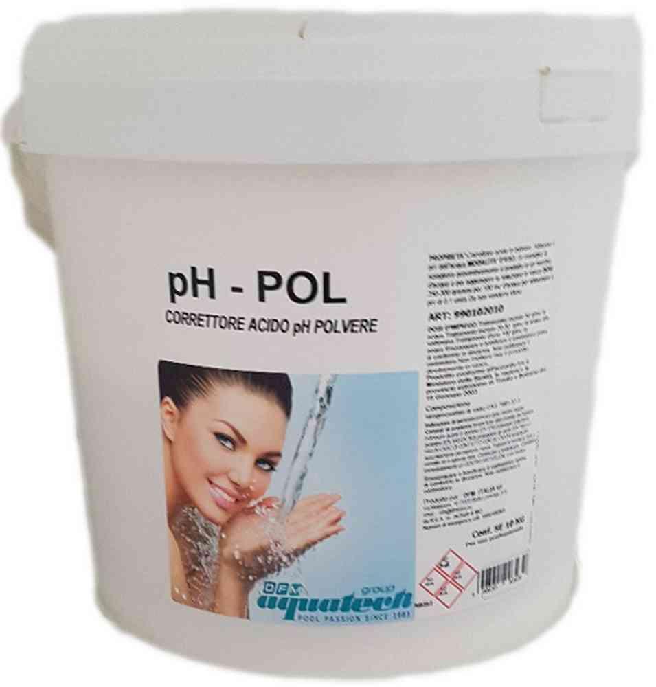 Ph+ polvere per piscina 5 kg