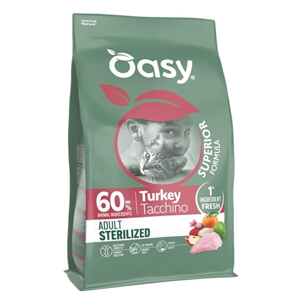 Superior Formula Adult Sterilized Tacchino 1,5kg Secco per gatti adulti castrati o sterilizzati