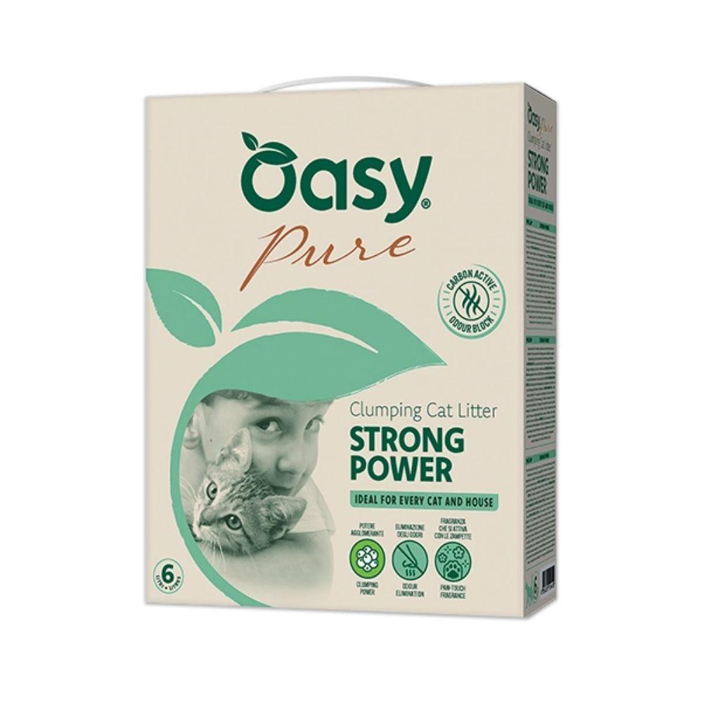 Lettiera agglomerante Pure Strong Power Massimo potere agglomerante con delicata profumazione