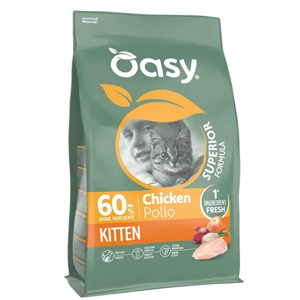 Superior Formula Kitten Pollo 1,5kg Secco per gattini da 1 a 12 mesi e gatte in gravidanza e allattamento