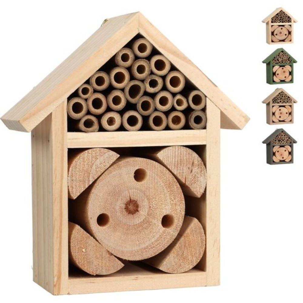 Hotel per insetti in legno