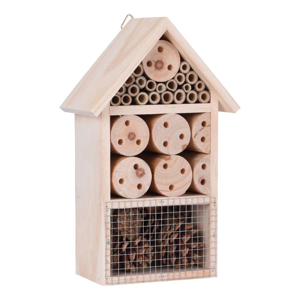 Casetta per insetti in legno