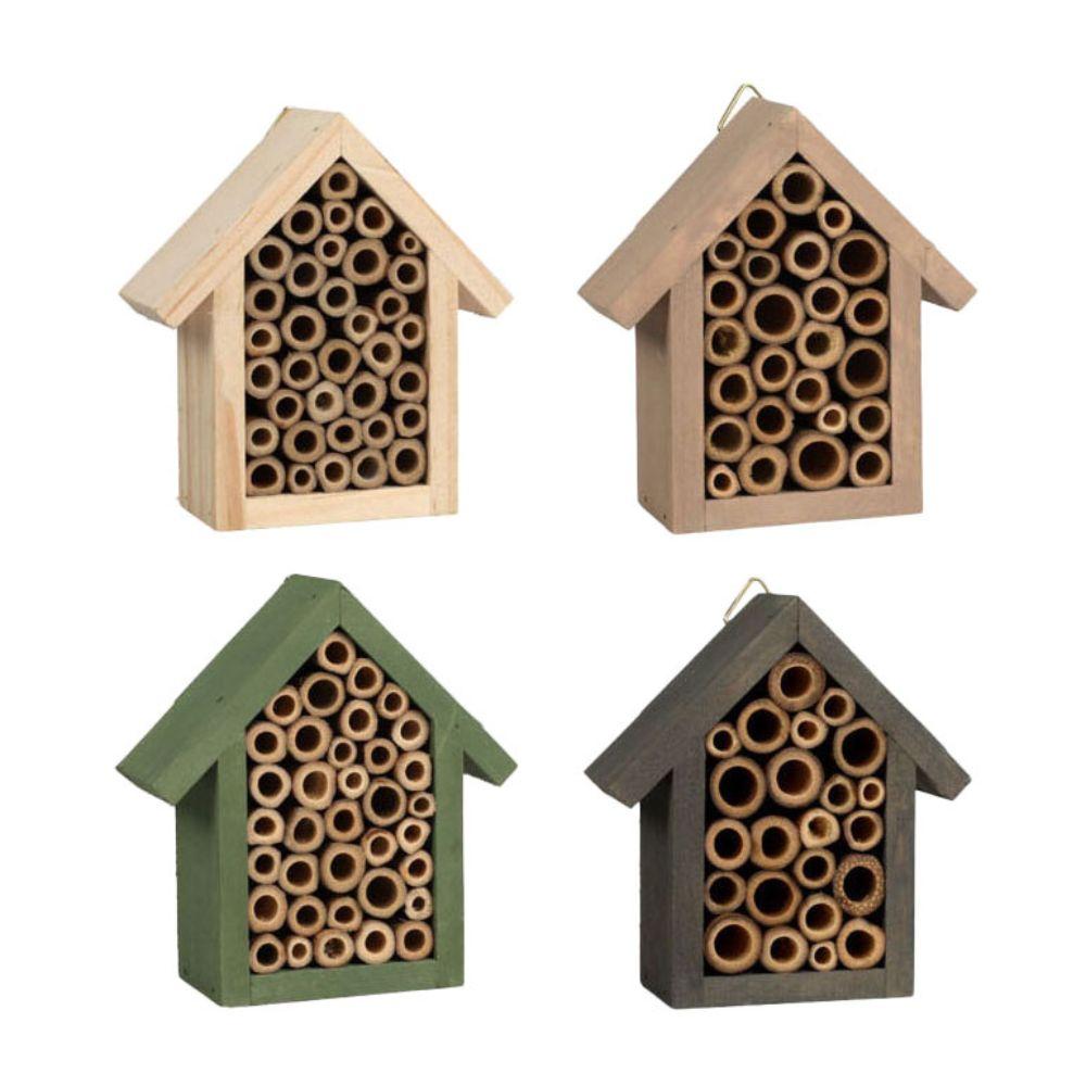 Casetta per insetti in legno Colori assortiti