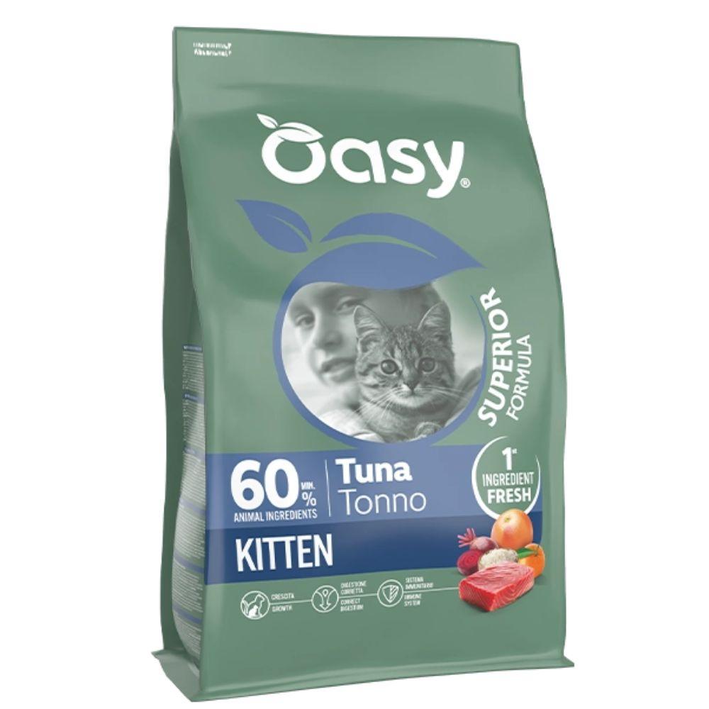 Superior Formula Kitten Tonno 1,5kg Secco per gattini da 1 a 12 mesi e gatte in gravidanza e allattamento