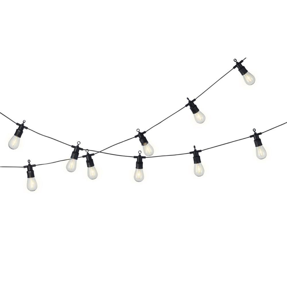 Catena Luminosa Led Bianco Caldo 10 Lampadine