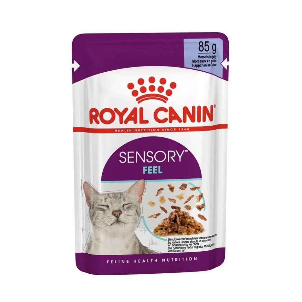 Sensory Feel 85gr Straccetti in Gelatina per la stimolazione sensoriale del gatto