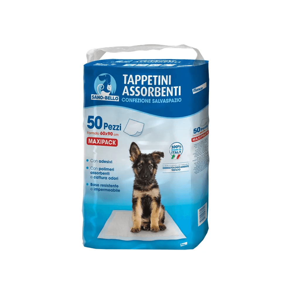Tappetini assorbenti pet casa clean sano e bello pz. 30