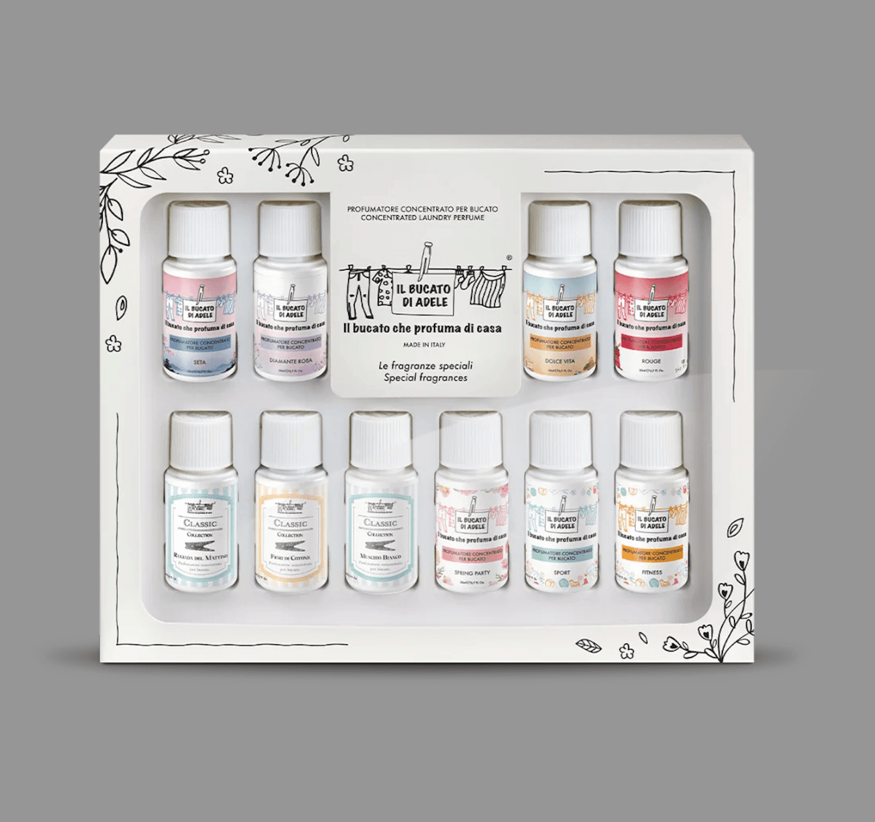 Cofanetto 10 fragranze speciali Il Bucato Di Adele