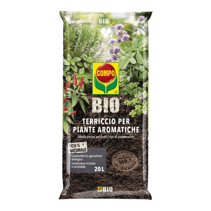Terriccio per piante aromatiche 20 litri
