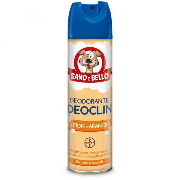 Deodorante assorbiodore per cane deoclin sano e bello ml. 250