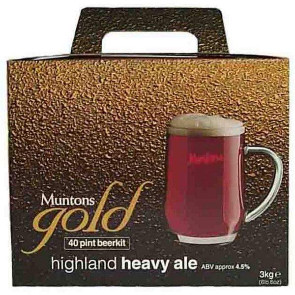 Malto amaricato muntons gold highland heavy ale kg. 3