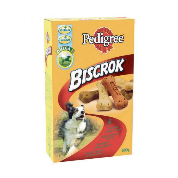 Pedigree snack per cani multi biscrok gr. 500