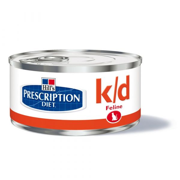 Hill's prescription diet k/d con pollo in pezzetti umido gatto gr. 156