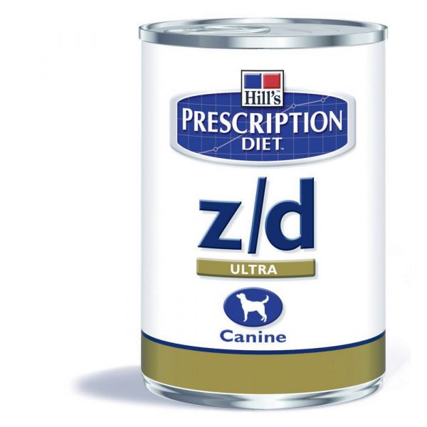 Hill's prescription diet z/d ultra allergen free umido gatto gr. 370