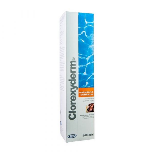 Clorexiderm soluzione schiuma 200ml