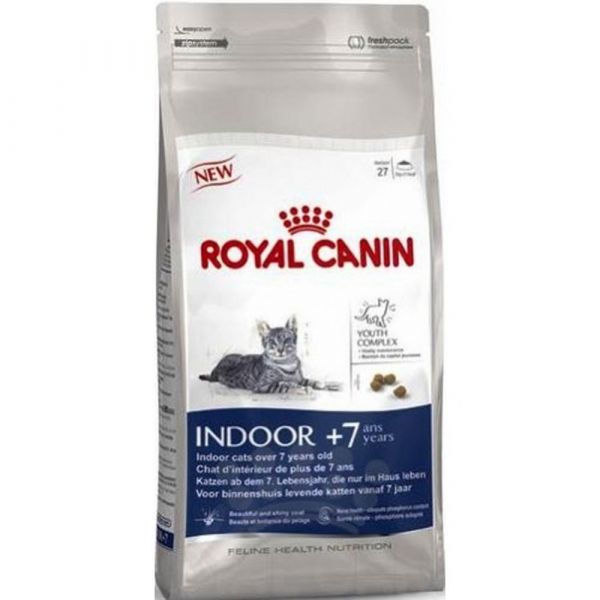 Royal canin indoor mature +7 secco gatto kg. 1,5