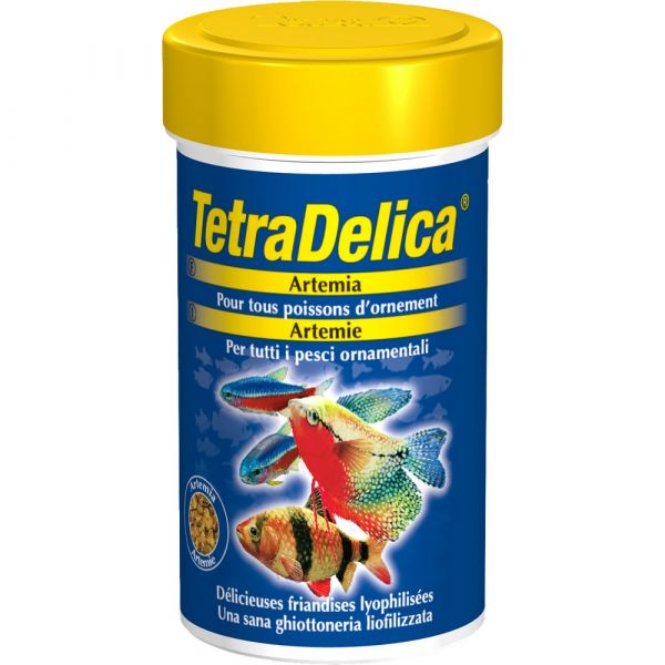 Mangime per pesci tetra delica artemia salina ml. 100 TETRA 00563482