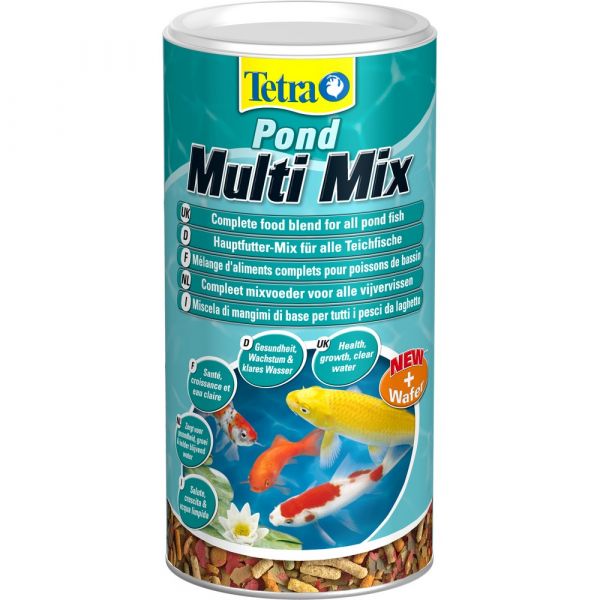 Mangime per pesci tetra pond multi mix lt. 1
