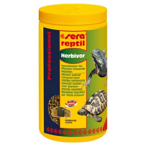 Mangime per rettili professional herbivor sera reptil lt. 1