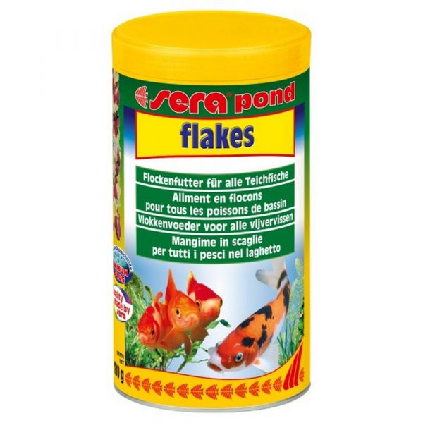 Mangime per pesci flakes sera pond gr. 180