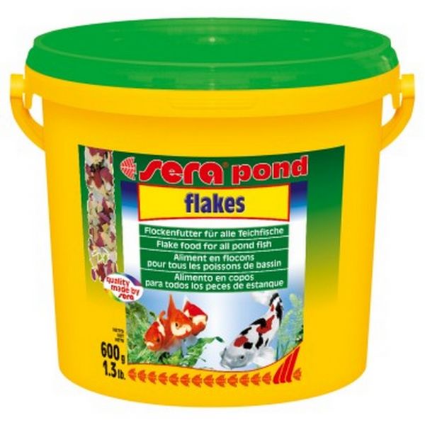 Mangime per pesci flakes sera pond gr. 600