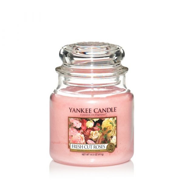 Giara profumata yankee candle fresh cut roses media