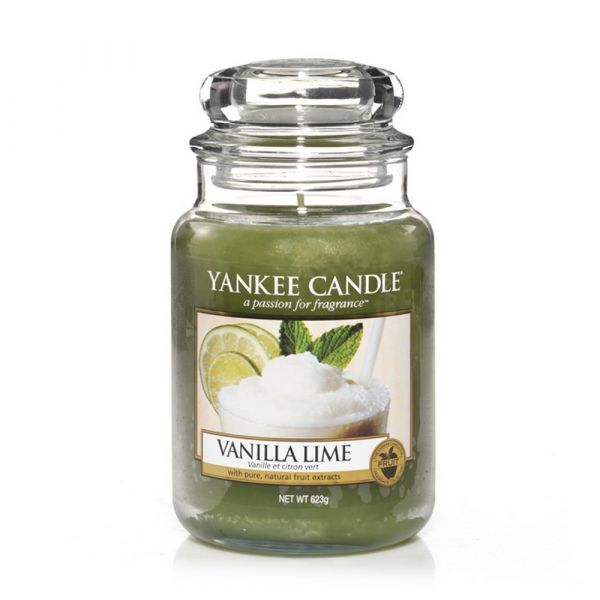 Giara profumata yankee candle vanilla lime grande
