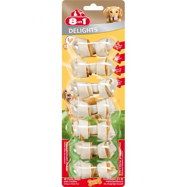 Snack per cani delights osso xs gr. 84