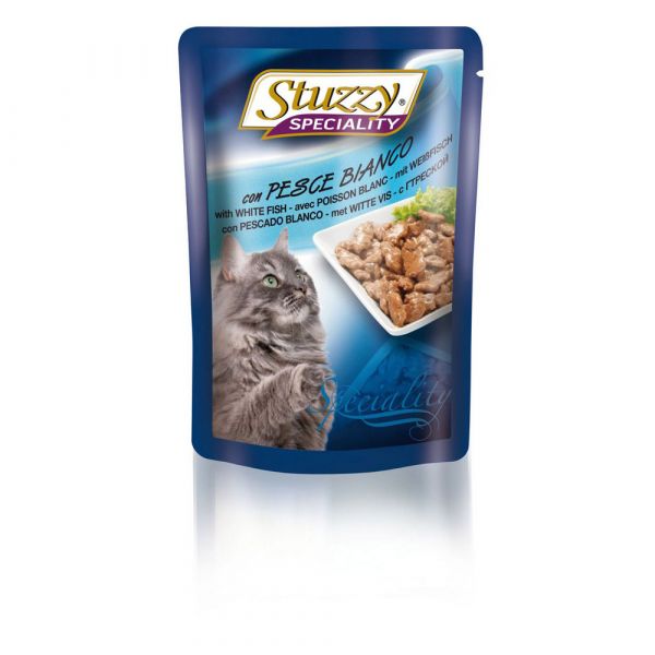 Stuzzy speciality cat con pesce bianco 100gr