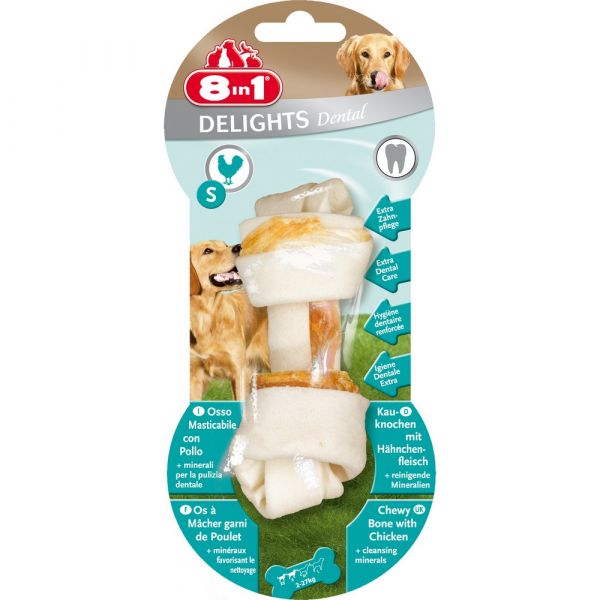 Snack per cani delight pro dental osso s gr. 50