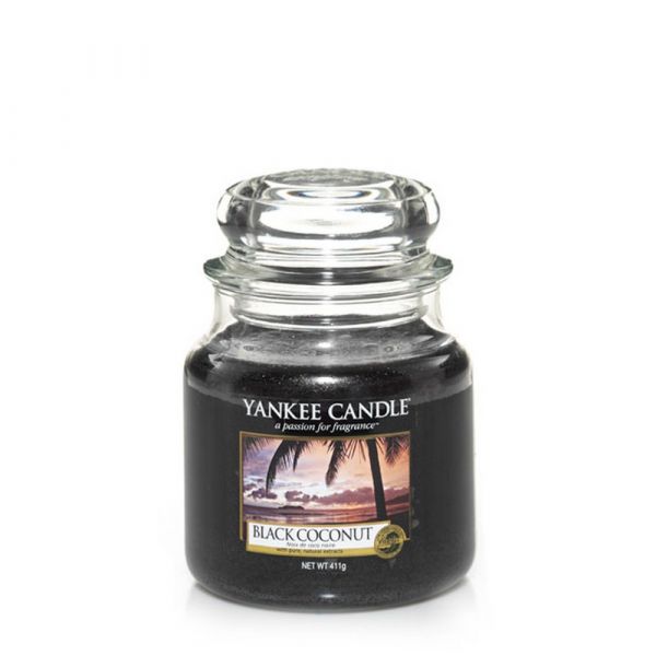 Giara profumata yankee candle black coconut media