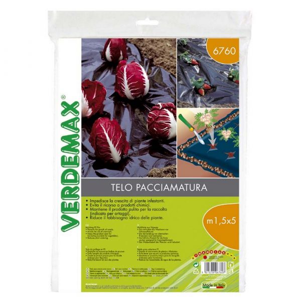 Telo per pacciamatura PE 1,5 x 10 metri