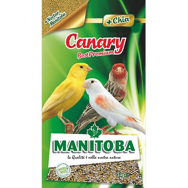 Mangime per uccelli canary  manitoba kg. 1
