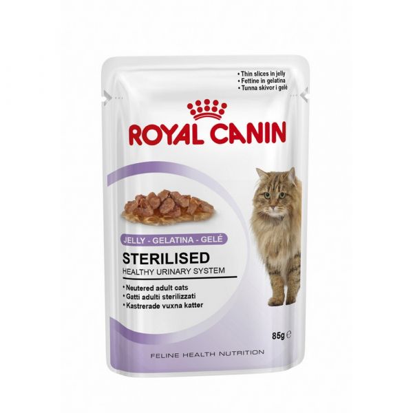 Royal canin sterilized in gelatina umido gatto gr. 85