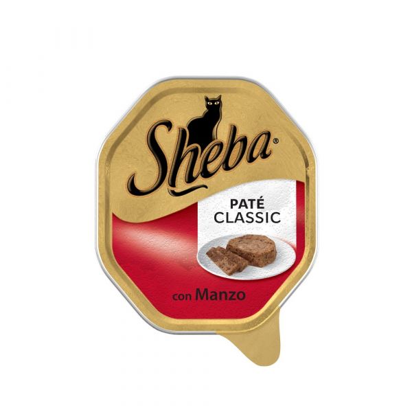 Sheba pate classic con manzo 85gr